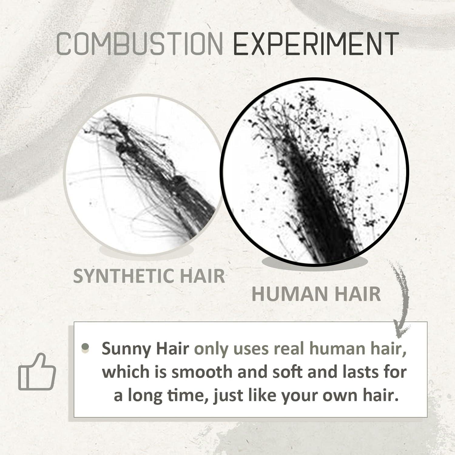imageSunny Hair Clip in Hair Extensions Real Human Hair 120g Remy Hair Clip in Extensions for Women Human Hair Extensions Black Ombre Brown Balayage Caramel Blonde 24 InchA8 60Platinum Blonde