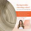 Sunny Hair Clip in Hair Extensions Real Human Hair 120g Remy Hair Clip in Extensions for Women Human Hair Extensions Black Ombre Brown Balayage Caramel Blonde 24 Inch(A-8 #Balayage-18/60/60A-Cool Blonde Mix)