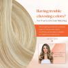 Sunny Hair Clip in Hair Extensions Real Human Hair 120g Remy Hair Clip in Extensions for Women Human Hair Extensions Ombre Walnut Brown to Light Brown Balayage Blonde 24 Inch(A-2 #Blonde-P27/613-Honey Blonde Highlight)