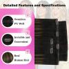 Ve Sunny Human Hair Clip in Extensions Double Weft Ginger Copper Clip on Hair Extensions for Women Short Hair Extensions Real Human Hair 7pcs 14 Inch 105g(Seamless-Clip-2 #2/2/6 Dark Brown Mix Chestnut Brown)
