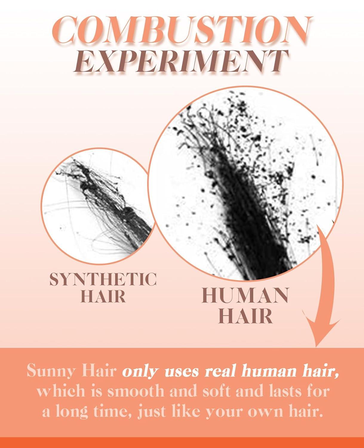 imageSunny Hair Micro Bead Weft Extensions Real Human Hair Ash Blond MicroBeaded Weft Human Hair Extensions Blonde Highlights Bleach Blonde Real Human Hair for Women 20inch 50gB60Blonde