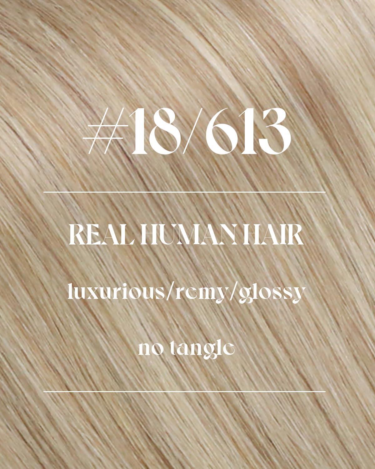 imageSunny Hair Weft Hair Extensions Human Hair 18inch Sew in Hair Extensions Real Human Hair Highlights Human Hair Weft Extensions Dark Brown Mix Caramel Blonde Natural Hair Weft for Women 100gB18613Ash Blonde Highlights