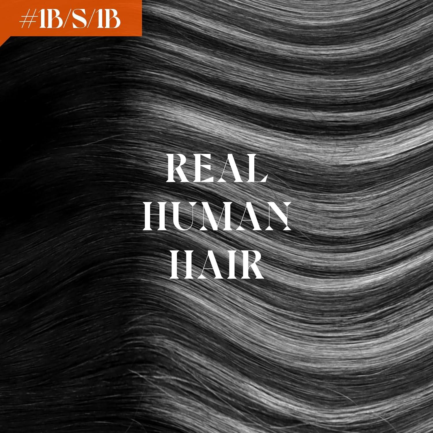 imageSunny Hair Wire Hair Extensions Real Human Hair Fish Line Human Hair Extensions Invisible Wire Extensions Golden Blonde with Medium Blonde Highlights 1622 18 InchC3 1BS1B New