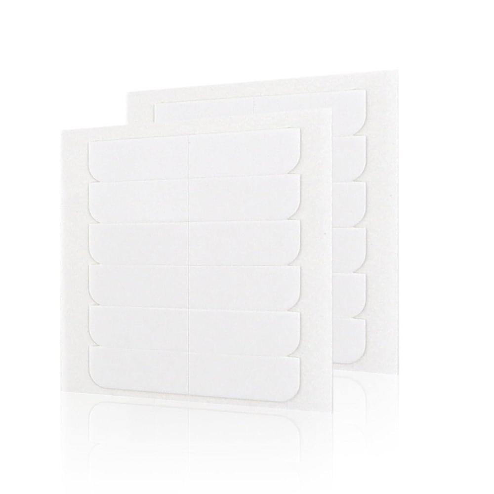 imageVe Sunny Hair Extensions Tape Replacement American White Tape for Hair Extensions Adhesive Tapes Total 12 Pieces 4cm x 08cm Per Piece12pcs Tape
