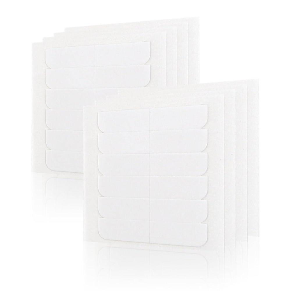 imageVe Sunny Hair Extensions Tape Replacement American White Tape for Hair Extensions Adhesive Tapes Total 12 Pieces 4cm x 08cm Per Piece48pcs Tape