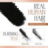 Sunny Hair [Curly] Sunny Tape in Hair Extensions Human Kinky Curly Black PU Nautral Glue 18inch 20pcs 50g