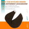 Sunny Hair Human Hair Tape in Extensions Dark Brown Tape in Hair Extensions Human Hair 16 inch Hair Extensions Real Human Hair Tape in Can be Reused 10Pcs 25g