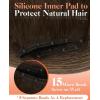 Sunny Hair Micro Bead Weft Extensions Real Human Hair Ash Blond MicroBeaded Weft Human Hair Extensions Blonde Highlights Bleach Blonde Real Human Hair for Women 20inch 50g(B-#4/4/27-Chocolate Brown Balayage Caramel Blonde)