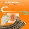 Sunny Hair Tape in Hair Extensions Human Hair 18 Inch Remy Hair Extensions Tape ins for Women Dark Brown Highlight Caramel Blonde Hair Extensions Real Human Hair Tape Ins 20Pcs 50g