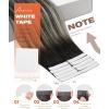 Sunny Hair Tape in Hair Extensions Human Hair Light Brown Highlight Blonde Tape on Extensions for Wedding Blonde Fashion Extensions 20inch 20pcs