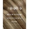 Sunny Hair Weft Hair Extensions Human Hair 18inch Sew in Hair Extensions Real Human Hair Highlights Human Hair Weft Extensions Dark Brown Mix Caramel Blonde Natural Hair Weft for Women 100g(C-#6/60/6-Medium Brown with Platinum Blonde)