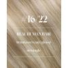 Sunny Hair Weft Hair Extensions Human Hair 18inch Sew in Hair Extensions Real Human Hair Highlights Human Hair Weft Extensions Dark Brown Mix Caramel Blonde Natural Hair Weft for Women 100g(B-#16/22-Golden Blonde Highlights)
