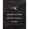 Sunny Hair Weft Hair Extensions Human Hair 18inch Sew in Hair Extensions Real Human Hair Highlights Human Hair Weft Extensions Dark Brown Mix Caramel Blonde Natural Hair Weft for Women 100g(C-#1C-Mocha Brown)