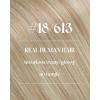 Sunny Hair Weft Hair Extensions Human Hair 18inch Sew in Hair Extensions Real Human Hair Highlights Human Hair Weft Extensions Dark Brown Mix Caramel Blonde Natural Hair Weft for Women 100g(B-#18/613-Ash Blonde Highlights)