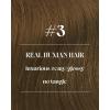 Sunny Hair Weft Hair Extensions Human Hair 18inch Sew in Hair Extensions Real Human Hair Highlights Human Hair Weft Extensions Dark Brown Mix Caramel Blonde Natural Hair Weft for Women 100g(C-#3-Cool Brown)