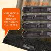 Sunny Hair Wire Hair Extensions Real Human Hair Fish Line Human Hair Extensions Invisible Wire Extensions Golden Blonde with Medium Blonde Highlights #16/22 18 Inch(B-1 #3/8/22)