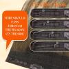 Sunny Hair Wire Hair Extensions Real Human Hair Fish Line Human Hair Extensions Invisible Wire Extensions Golden Blonde with Medium Blonde Highlights #16/22 18 Inch(C-2 #8/22/8 New)