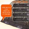 Sunny Hair Wire Hair Extensions Real Human Hair Fish Line Human Hair Extensions Invisible Wire Extensions Golden Blonde with Medium Blonde Highlights #16/22 18 Inch(C-4 #P8A/60 New)
