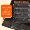 Sunny Hair Wire Hair Extensions Real Human Hair Fish Line Human Hair Extensions Invisible Wire Extensions Golden Blonde with Medium Blonde Highlights #16/22 18 Inch(B-2 #2 Darkest Brown)