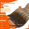 Sunny Hair Wire Hair Extensions Real Human Hair Fish Line Human Hair Extensions Invisible Wire Extensions Golden Blonde with Medium Blonde Highlights #16/22 18 Inch(B-1 #6/60/6)