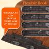 Sunny Hair Wire Hair Extensions Real Human Hair Fish Line Human Hair Extensions Invisible Wire Extensions Golden Blonde with Medium Blonde Highlights #16/22 18 Inch(B-4 #350 Copper)