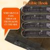 Sunny Hair Wire Hair Extensions Real Human Hair Fish Line Human Hair Extensions Invisible Wire Extensions Golden Blonde with Medium Blonde Highlights #16/22 18 Inch(B-3 #8 Light Brown)