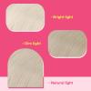 Ve Sunny Tape in Hair Extensions Real Human Hair Invisible Remy Human Hair Straight Tape Ins Double Sided Cool Brown Ombre Light Brown Balayage Medium Blonde 16 inch 10Pcs 25G(1-B Tape-#60)