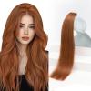 Sunny Hair Tape in Hair Extensions Real Human Hair Invisible Remy Hair Extensions Tape ins for Women Copper Red 20 inch 20Pcs 50G