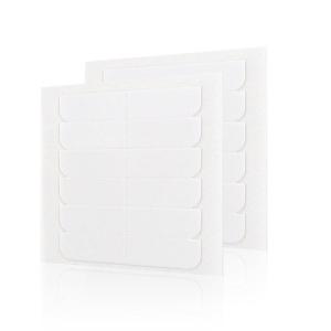Ve Sunny Hair Extensions Tape Replacement American White Tape for Hair Extensions Adhesive Tapes Total 12 Pieces (4cm x 0.8cm Per Piece)(12pcs Tape)