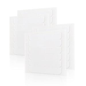 Ve Sunny Hair Extensions Tape Replacement American White Tape for Hair Extensions Adhesive Tapes Total 12 Pieces (4cm x 0.8cm Per Piece)(24pcs Tape)