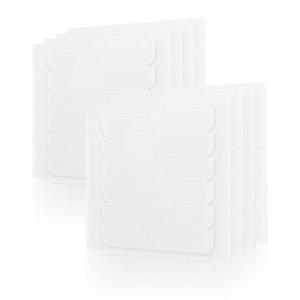 Ve Sunny Hair Extensions Tape Replacement American White Tape for Hair Extensions Adhesive Tapes Total 12 Pieces (4cm x 0.8cm Per Piece)(48pcs Tape)
