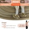 Sunny Hair K Tip Hair Extensions Human Hair Light Brown Highlights Blonde Ktip Human Hair Extensions Soft K Tips Extensions 16inch 50g