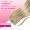 Ve Sunny Hair Extensions Ponytail Real Human Hair 80g Wrap Around Clip in Ponytail Hair Extensions Straight Extensions Human Hair for Women Dark Brown Balayage Chestnut Brown 14 Inch(Pony-1-#10/60 Dark Golden Blonde Highlights)