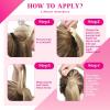 Ve Sunny Hair Extensions Ponytail Real Human Hair 80g Wrap Around Clip in Ponytail Hair Extensions Straight Extensions Human Hair for Women Dark Brown Balayage Chestnut Brown 14 Inch(Pony-6-#4/27 Medium Brown Highlighted Caramel Blonde)