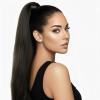 Ve Sunny Hair Extensions Ponytail Real Human Hair 80g Wrap Around Clip in Ponytail Hair Extensions Straight Extensions Human Hair for Women Dark Brown Balayage Chestnut Brown 14 Inch(Pony-7-#1C Mocha Brown)