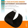 Sunny Hair Human Hair Tape in Extensions Black Tape in Extensions Real Human Hair 18 inch Real Hair Extensions Tape in 20Pcs 50g