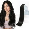 Sunny Hair Human Hair Tape in Extensions Black Tape in Extensions Real Human Hair 18 inch Real Hair Extensions Tape in 20Pcs 50g