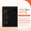 [2 Packs Bundle Total 10pcs] Sunny Hair Clip in Hair Extensions Mocha Black Brown 20 Inch 7pcs 120g Plus 3pcs Clip in Hair Extensions Black 80g 18 Inch Total 200g