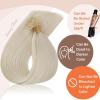 Sunny Hair 18inch K Tip Hair Extensions Soft K Tip Hair Extensions Human Hair Blonde Utip Extensions Hair Easy to Maintain for Women 50g