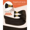 Sunny Hair 50g Itip Hair Extension Invisible 18inch I Tip Hair Extensions Real Human Hair Dark Brown Balayage Itip Human Hair Extensions for Party
