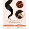 Sunny Hair Itip Hair Extensions Natural Black I Tip Hair Extensions Human Hair Soft Itip Human Hair Extensions for Frequent Styling 14inch 50g