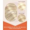 Sunny Hair Ktip Human Hair Extensions 18inch K Tip Hair Extensions Blonde Highlights Hair Extensions Keratin Bonds for Women 50g