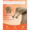 Sunny Hair Nano Bead Extensions Human Hair Light Blonde Nano Hair Extensions Blonde Nano Ring Extensions Real Remy Hair 10/60 18inch 50g