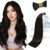 Sunny Hair Itip Hair Extensions Natural Black I Tip Hair Extensions Human Hair Soft Itip Human Hair Extensions for Frequent Styling 14inch 50g