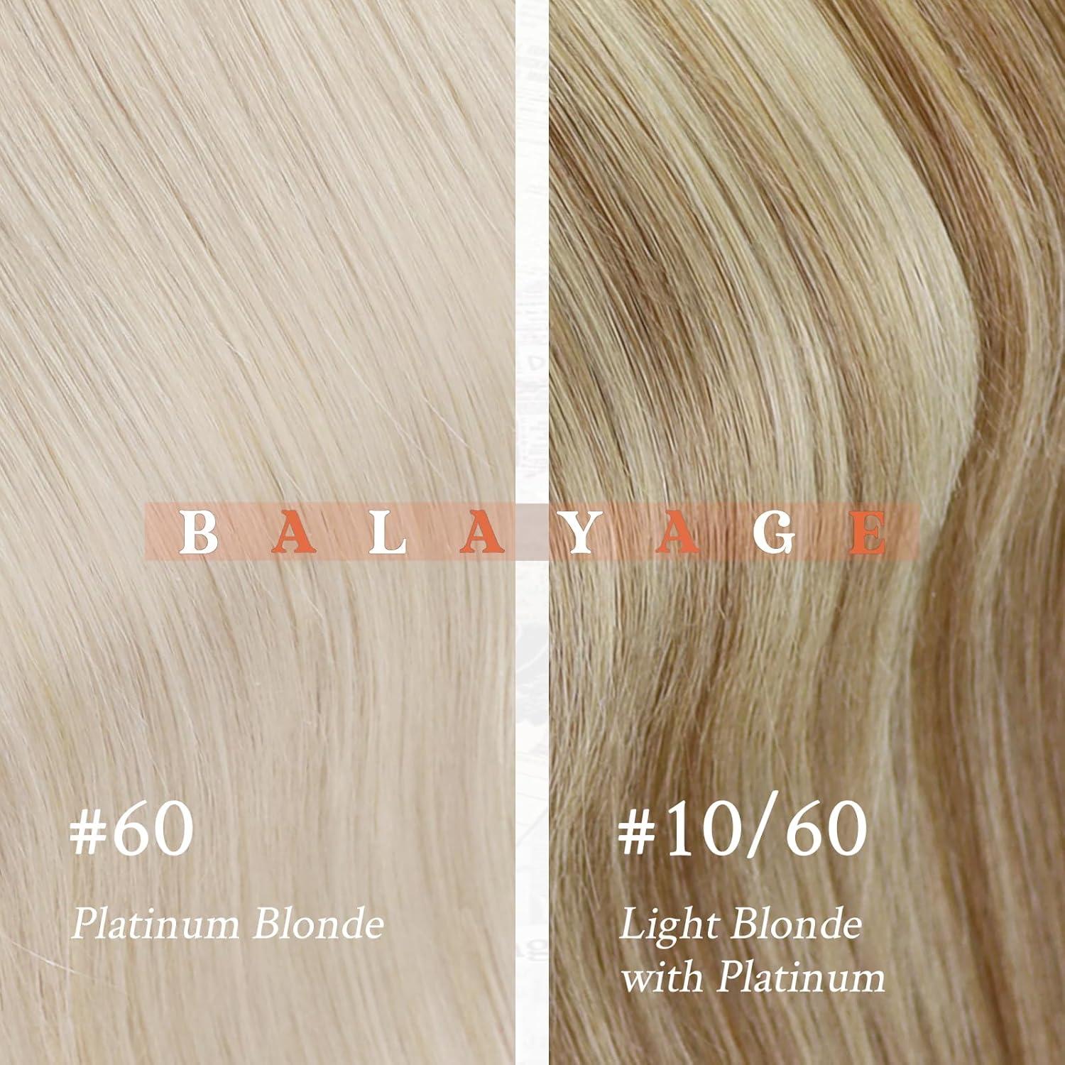 imageSunny Hair 50g I Tips Hair Extensions Real Human Hair Platinum Blonde I Tip Extensions Human Hair Gentle on the ScalpI TIp Extensions for Party 16inch
