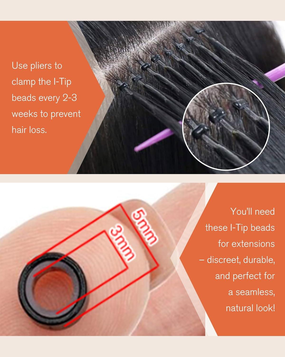 imageSunny Hair I Tip Hair Extensions Real Human Hair Balayage Light Brown Ombre Platinum Blonde I Tip Hair Extensions Soft Pre Bonded LongLasting Beauty 50Pack 80S 14Inch