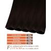 Sunny Hair Genius Weft Hair Extensions Human Hair Dark Brown Genius Weft Sew in Hair Extensions Real Human Hair Brown One Piece Hair Weft Extensions for Women 16inch #2