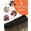 Sunny Hair Human Hair Weft Dirty Blonde Mix Platinum Sew in Extensions Highlights 70G 12inch, 12 Inch-70g