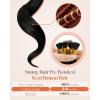 Sunny Hair I Tip Hair Extensions Human Hair,Remy Hair Extensions I Tips,Dark Brown I Tip Hair Extensions for Frequent Styling,22inch 50g