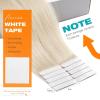 Sunny Hair Tape in Hair Extensions Real Human Hair Invisible Remy Hair Extensions Tape ins for Women White Blonde 12 inch 20G